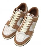 NIKEナイキ）の古着「DUNK LOW RETRO PREMIUM」｜アイボリー×ブラウン