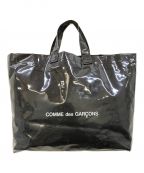 COMME des GARCONSコムデギャルソン）の古着「クラフトペーパーハンドバッグ」｜ブラック