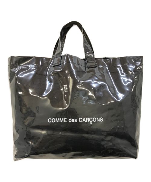 COMME des GARCONS（コムデギャルソン）COMME des GARCONS (コムデギャルソン) クラフトペーパーハンドバッグ ブラックの古着・服飾アイテム