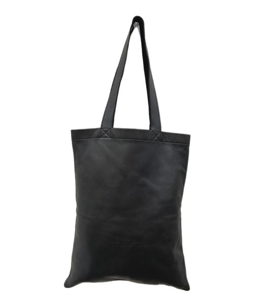 RICK OWENS（リックオウエンス）RICK OWENS (リックオウエンス) SMALL SIGNATURE TOTE BAG ブラックの古着・服飾アイテム