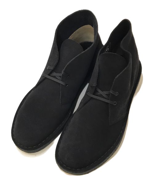 CLARKS（クラークス）CLARKS (クラークス) デザートブーツ ブラック サイズ:UK 8 1/2の古着・服飾アイテム