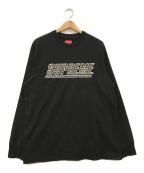 SUPREMEシュプリーム）の古着「Studded L/S Top Tee」｜ブラック