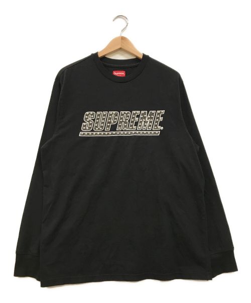 SUPREME（シュプリーム）SUPREME (シュプリーム) Studded L/S Top Tee ブラック サイズ:Mの古着・服飾アイテム