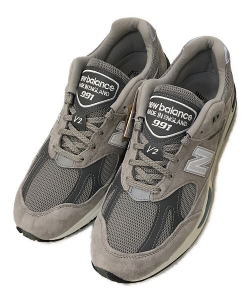 NEW BALANCE（ニューバランス）NEW BALANCE (ニューバランス) 991V2 ローカットスニーカー グレー サイズ:9 1/2(27.5CM) 未使用品の古着・服飾アイテム