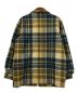 WOOLRICH (ウールリッチ) ウールチェックジャケット イエロー×ネイビー サイズ:M：9000円