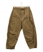 THE NORTHFACE PURPLELABELザ・ノースフェイス パープルレーベル）の古着「Ripstop Wide Cropped Pants」｜ブラウン