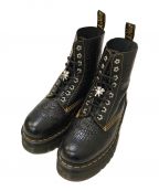 Dr.Martens×Heaven by Marc Jacobsドクターマーチン×ヘブンバイマークジェイコブス）の古着「AUDRICK 8ホールブーツ」｜ブラック