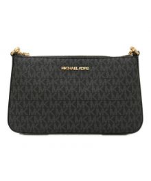 MICHAEL KORS（マイケルコース）の古着「JET SET TRAVEL クロスボディバッグ」｜ブラック