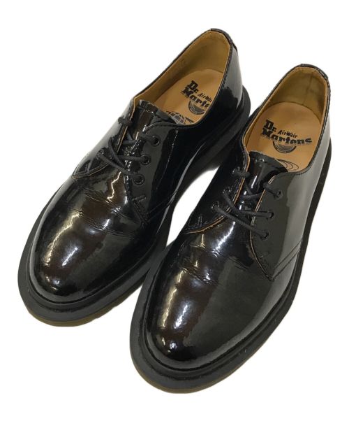 Dr.Martens（ドクターマーチン）Dr.Martens (ドクターマーチン) BEAMS (ビームス) パテント 3eye レザーシューズ ブラック サイズ:UK4の古着・服飾アイテム