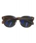 nonnative (ノンネイティブ) KANEKO OPTICAL (金子眼鏡) サングラス ブラウン：9000円