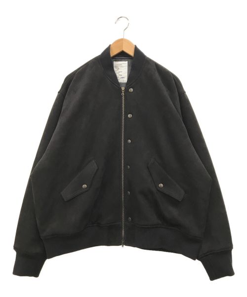 SHAREEF（シャリーフ）SHAREEF (シャリーフ) MICROSUEDE BLOUSON ブラック サイズ:2の古着・服飾アイテム