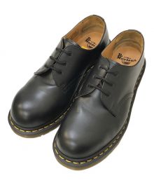 Dr.Martens（ドクターマーチン）の古着「スチールトゥ 3ホールシューズ」｜ブラック