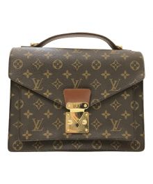 LOUIS VUITTON（ルイ ヴィトン）の古着「モンソー ハンドバッグ」｜ブラウン