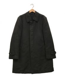 COMME des GARCONS HOMME DEUX（コムデギャルソン オム ドゥ）の古着「コットンウールステンカラーコート」｜ブラック