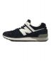 NEW BALANCE (ニューバランス) ローカットスニーカー ネイビー サイズ:8：13000円