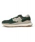 NEW BALANCE (ニューバランス) 57/40 PCCローカットスニーカー グリーン サイズ:27㎝：7000円