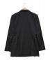 ROBE DE CHAMBRE COMME DES GARCONS (ローブドシャンブル コムデギャルソン) ピークドラペルウエスタンディテールジャケット ブラック サイズ:L：15000円