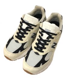 NEW BALANCE（ニューバランス）の古着「993 "Sea Salt"  ローカットスニーカー」｜アイボリー×ブラック