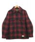 WACKO MARIA（ワコマリア）の古着「LOGGER CHECK SPORT JACKET」｜レッド×ブラック