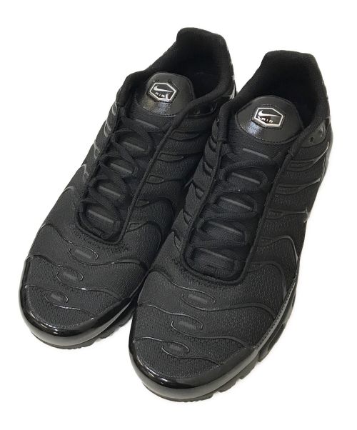 NIKE（ナイキ）NIKE (ナイキ) AIR MAX PLUS ブラック サイズ:30㎝の古着・服飾アイテム