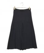 MONCLERモンクレール）の古着「Inverted-pleat A-line Skirt」｜ネイビー