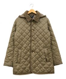 LAVENHAM（ラベンハム）の古着「DENSTON キルティングジャケット」｜ベージュ