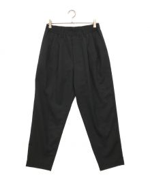 N.HOOLYWOOD（エヌ ハリウッド）の古着「Pleats Easy Pant」｜ブラック