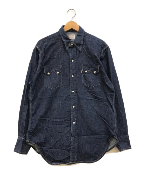 LEVI'S（リーバイス）LEVI'S (リーバイス) バレンシア復刻デニムウエスタンシャツ インディゴ サイズ:44の古着・服飾アイテム