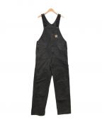 CarHarttカーハート）の古着「bib overall」｜ブラック