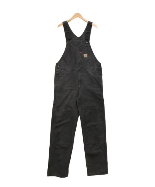 CarHartt（カーハート）CarHartt (カーハート) bib overall ブラック サイズ:30の古着・服飾アイテム