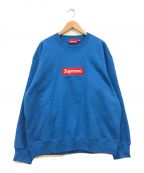 SUPREMEシュプリーム）の古着「Box Logo Crewneck」｜ブルー