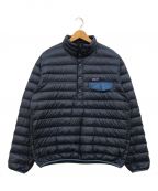 Patagoniaパタゴニア）の古着「Down-SnapT Pullover」｜ネイビー