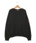 HELLRAZOR（ヘルレイザー）の古着「ADVICE MOHAIR CREW SWEATER」｜ブラック