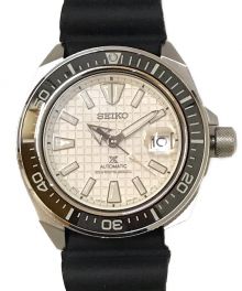 SEIKO（セイコー）の古着「PROSPEX DIVER SCUBA 」｜シルバー×ベージュ