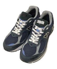 NEW BALANCE×N.HOOLYWOOD（ニューバランス×エヌ ハリウッド）の古着「M2002 GORE-TEX ローカットスニーカー」｜ネイビー×グレー