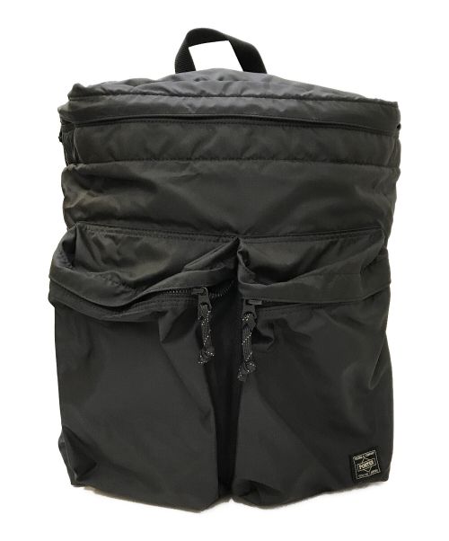 PORTER（ポーター）PORTER (ポーター) FORCE DAYPACK ブラックの古着・服飾アイテム