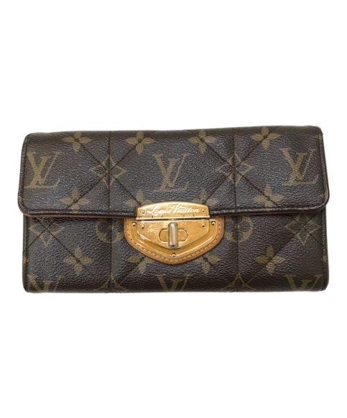 LOUIS VUITTON（ルイ ヴィトン）LOUIS VUITTON (ルイ ヴィトン) モノグラム・エトワール ポルトフォイユ・サラ ブラウンの古着・服飾アイテム