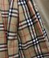 中古・古着 BURBERRY (バーバリー) ノバチェックライニングトレンチコート ベージュ サイズ:下記参照：18000円