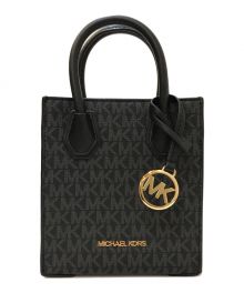 MICHAEL KORS（マイケルコース）の古着「ミニショルダーバッグ」｜ブラック×グレー