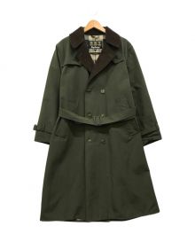 Barbour（バブアー）の古着「2LAYER TRENCH COAT」｜グリーン