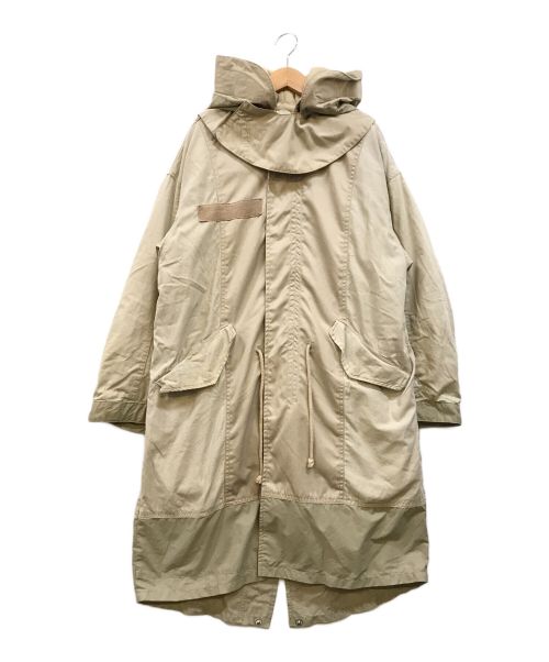 SEEALL（シーオール）SEEALL (シーオール) RECONSTRUCTED MILITARY PARKA ベージュ サイズ:2の古着・服飾アイテム