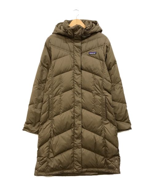 Patagonia（パタゴニア）Patagonia (パタゴニア) Down With It Parka ベージュ サイズ:Mの古着・服飾アイテム