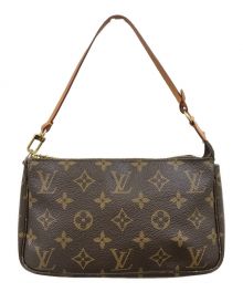 LOUIS VUITTON（ルイ ヴィトン）の古着「ポシェット・アクセソワール」｜ブラウン