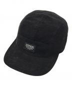 SUPREMEシュプリーム）の古着「Corduroy Pocket Camp Cap」｜ブラック