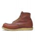 RED WING (レッドウィング) 6インチクラシックモックトゥブーツ ブラウン サイズ:9 1/2D(27.5cm)：13000円