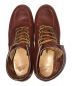 中古・古着 RED WING (レッドウィング) 6インチクラシックモックトゥブーツ ブラウン サイズ:9 1/2D(27.5cm)：13000円