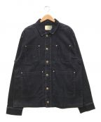 KITHキス）の古着「Denim Willoughby Chore Jacket」｜ネイビー