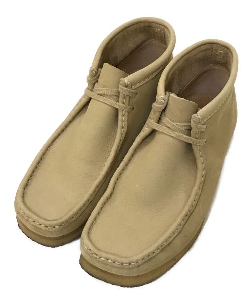 CLARKS（クラークス）CLARKS (クラークス) ワラビーブーツ ベージュ サイズ:25㎝の古着・服飾アイテム