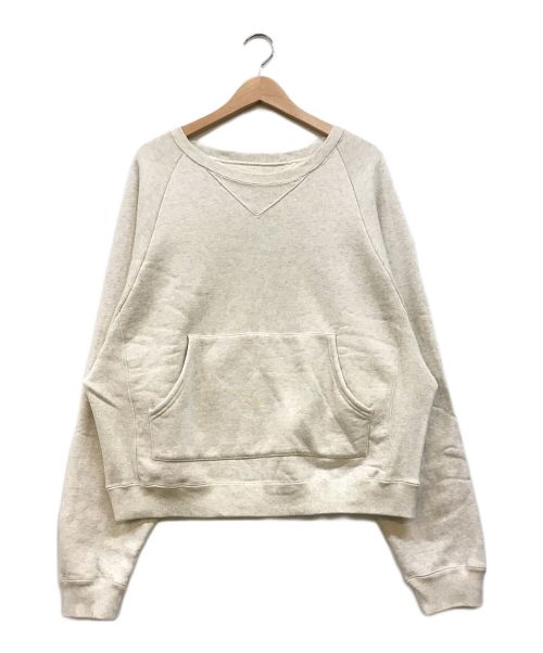 ALONE（アローン）ALONE (アローン) BIG SWEAT SHIRT ライトグレー サイズ:2の古着・服飾アイテム