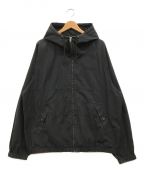 SUPREMEシュプリーム）の古着「Cotton Hooded Raglan Jacket」｜ブラック